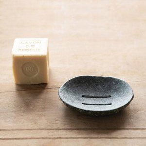 Natural Stone Soap Dish (Each One Will Vary)